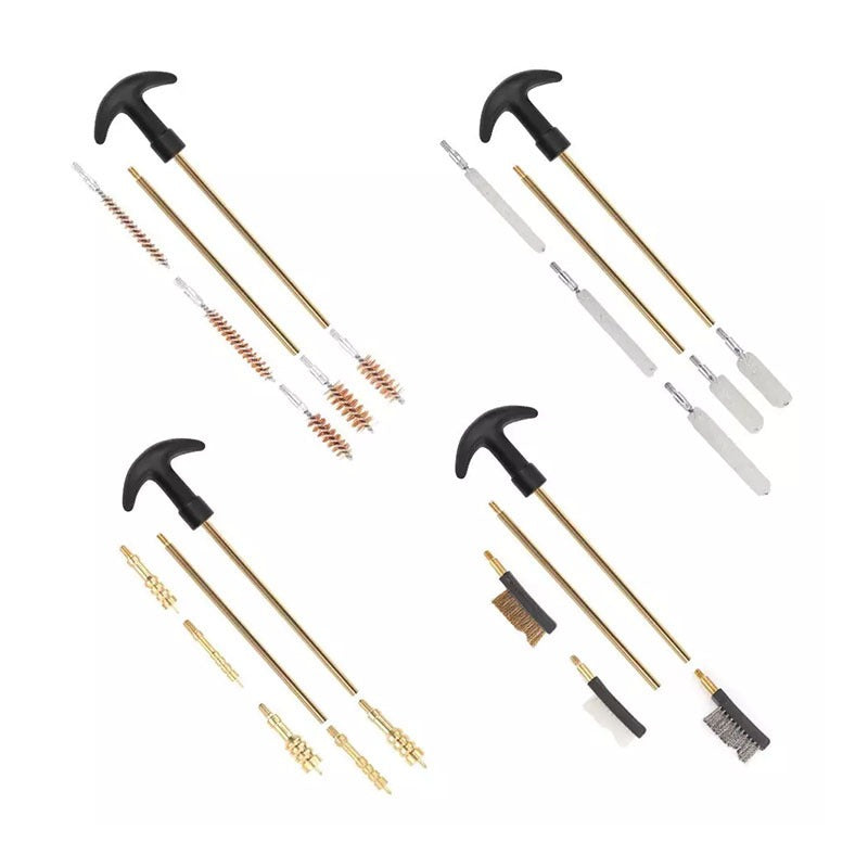 "29-Piece Premium Gun Brush Set: Ultimate Cleaning Kit for Tactical & Outdoor Firearms Maintenance"