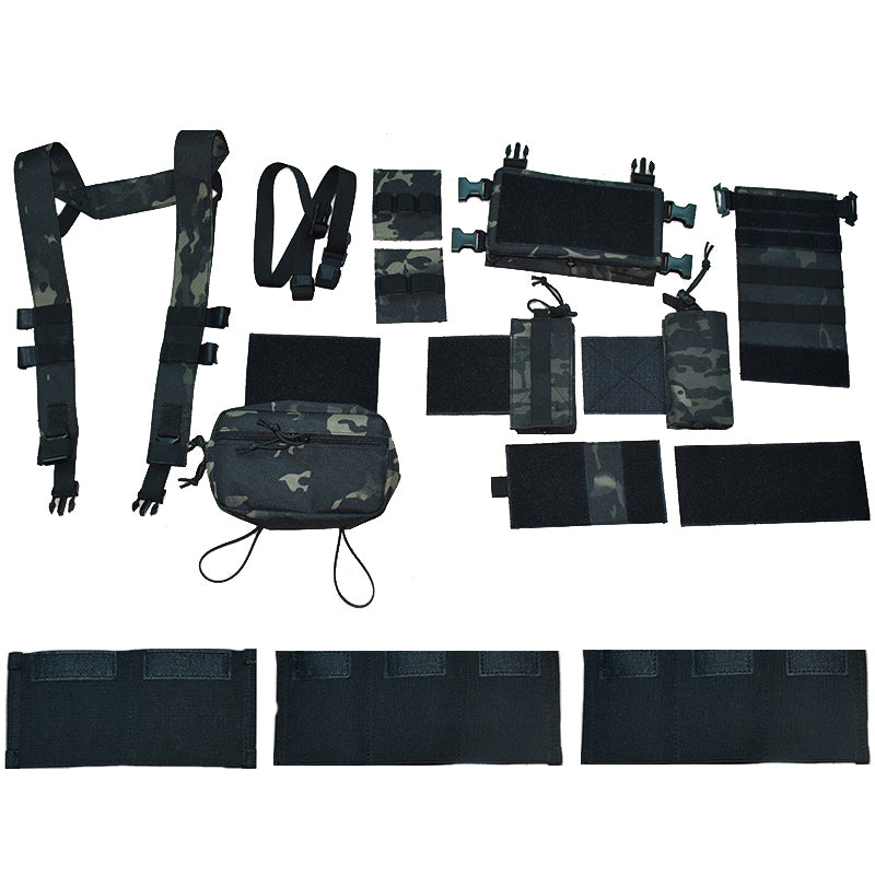 MK3 Tactical Classis Chest Rig Coyote Multifunctional modular special training belly pocket for Tactical Vest