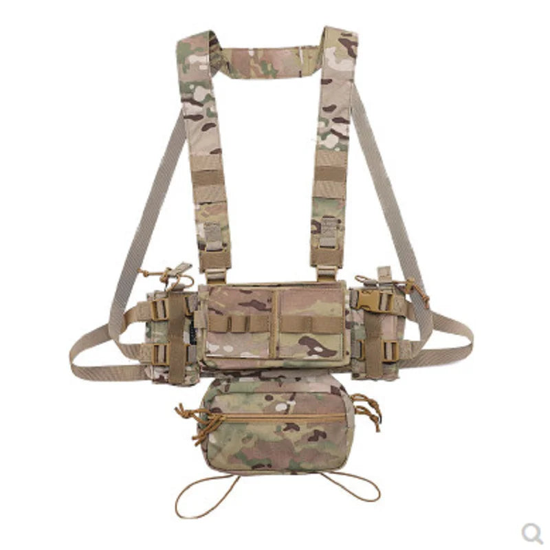 MK3 Tactical Classis Chest Rig Coyote Multifunctional modular special training belly pocket for Tactical Vest