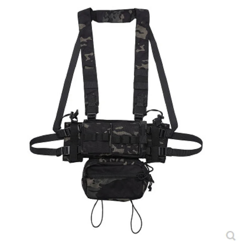 MK3 Tactical Classis Chest Rig Coyote Multifunctional modular special training belly pocket for Tactical Vest