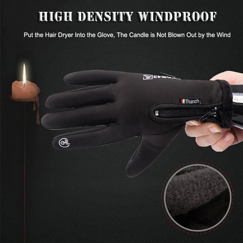 "ArcticShield Pro: Ultimate Waterproof & Cold-Proof Ski Gloves for Winter Warriors"