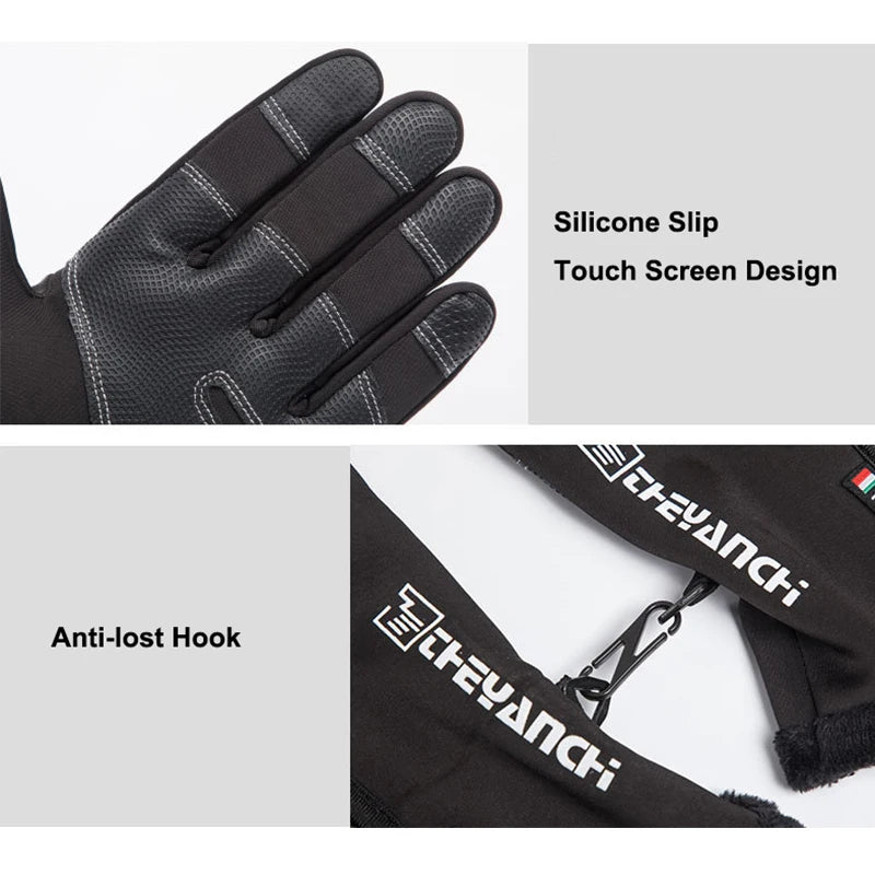 "ArcticShield Pro: Ultimate Waterproof & Cold-Proof Ski Gloves for Winter Warriors"