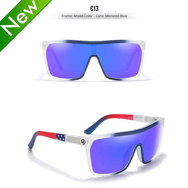 Experience Ultimate Comfort & Style with KDEAM One-Piece Polarized Sunglasses for Men & Women