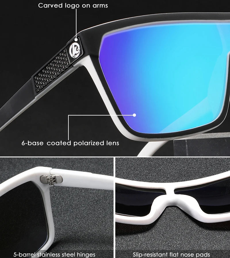 Experience Ultimate Comfort & Style with KDEAM One-Piece Polarized Sunglasses for Men & Women