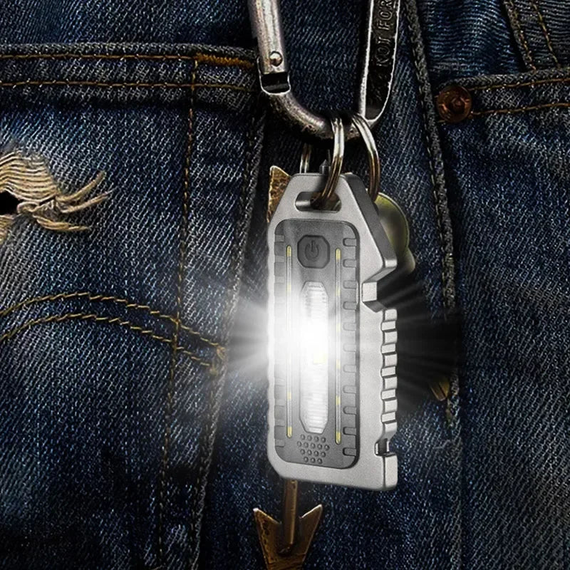 Mini LED and rescue Flashlight