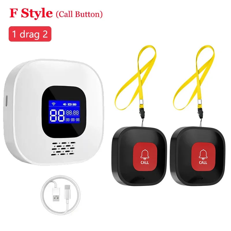 Tuya Smart WiFi Elderly Caregiver Pager SOS Call Button