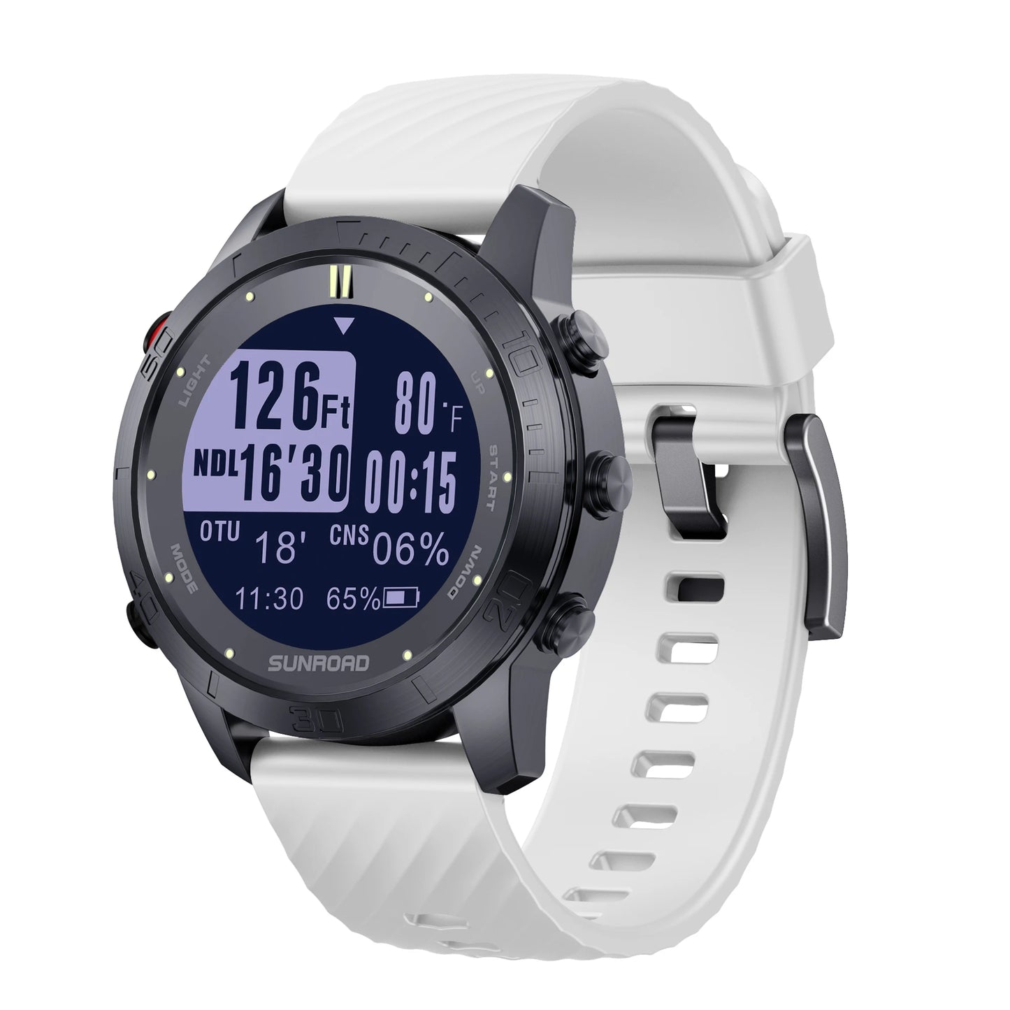 Sunroad D3 Professional Diving Computer Watch Free Scuba 100m Dive Depth
