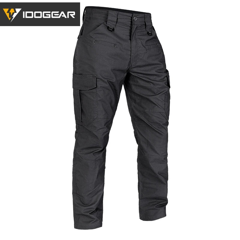 IDOGEAR BSR Men's Flex Tactical Pant Lightweight Stretch Work Cargo Pants EDC Casual Trouser Outdoor Sport Hiking Pant 3213