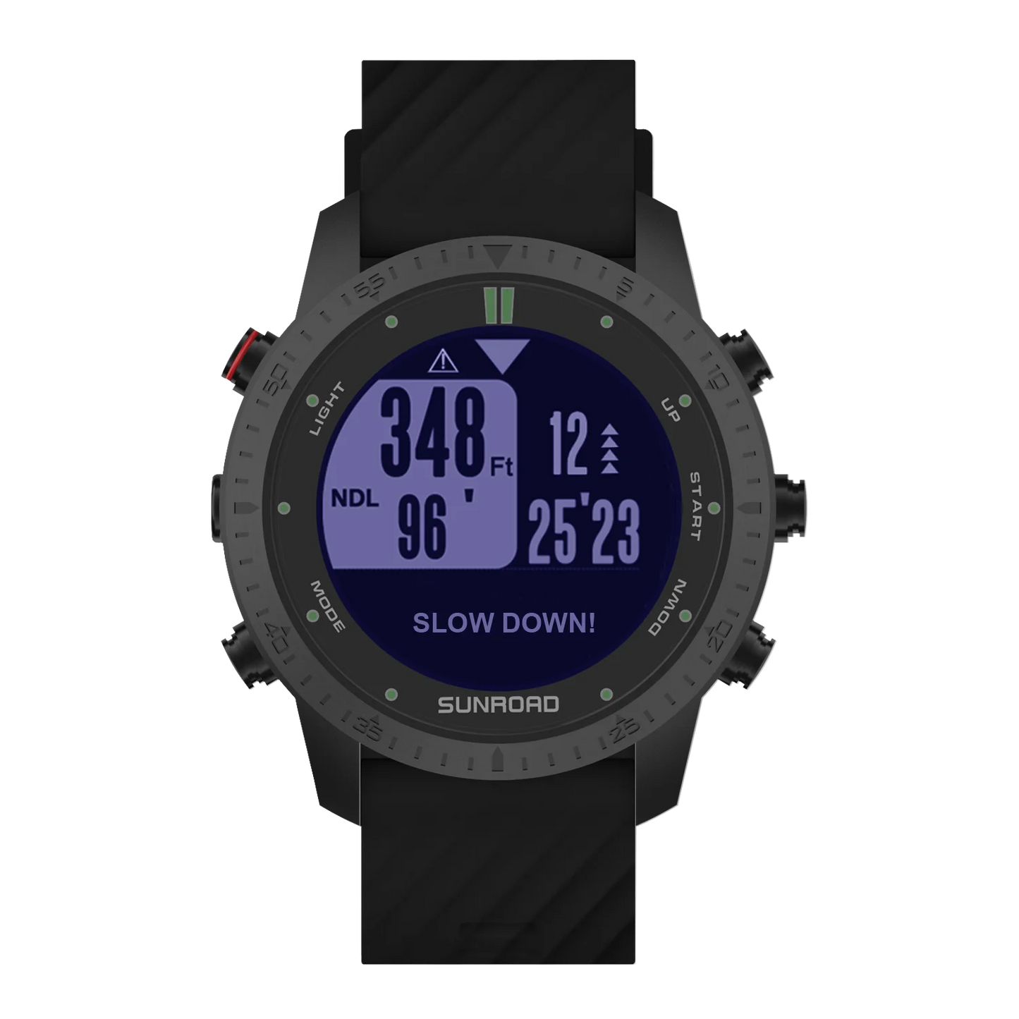 Sunroad D3 Professional Diving Computer Watch Free Scuba 100m Dive Depth