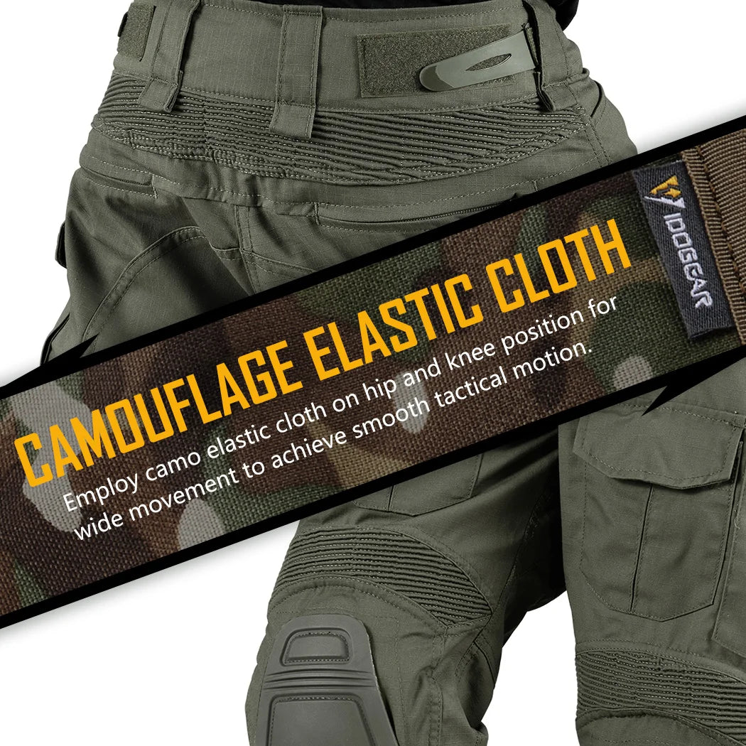 IDOGEAR G3 Combat Pants with Knee Pads