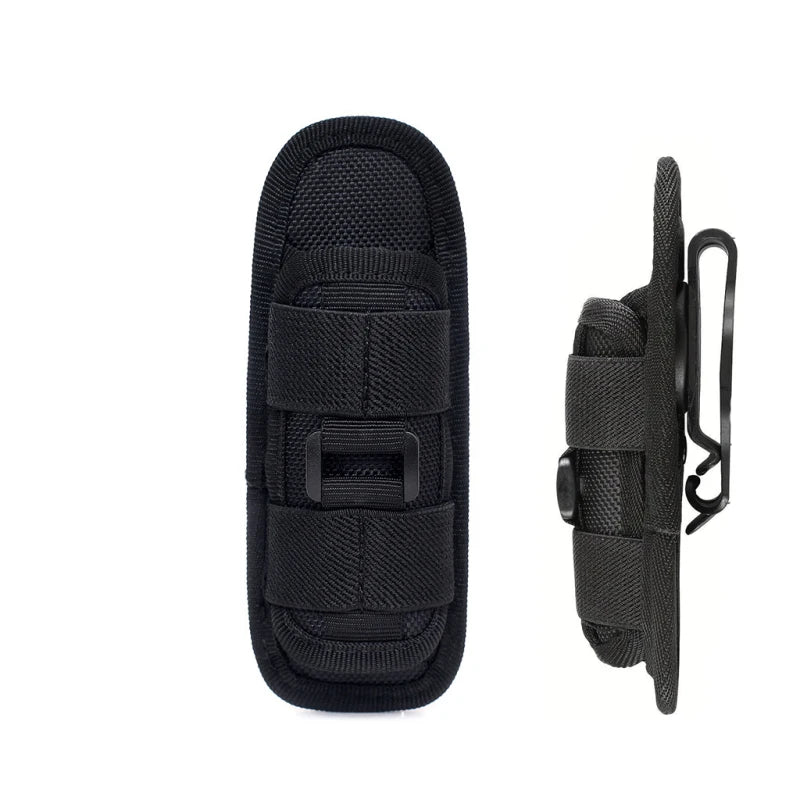 Xion New Tactical Flashlight - Triple-Light Source, Aluminum Alloy Ultra-Thin EDC Rechargeable LED Flashlight