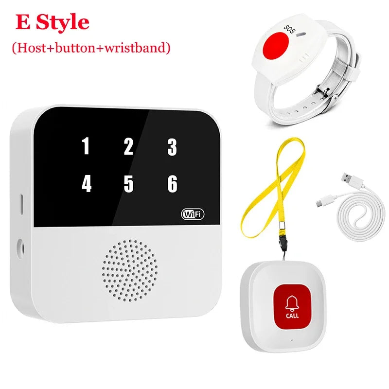 Tuya Smart WiFi Elderly Caregiver Pager SOS Call Button