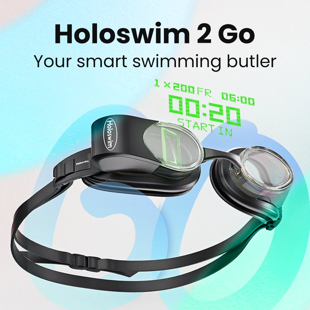Holoswim 2GO Smart Goggles Anti-fog Swimming Goggles