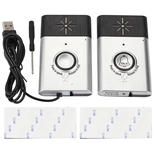 Smart Wireless Voice 2-Way Intercom Doorbell Access Control System