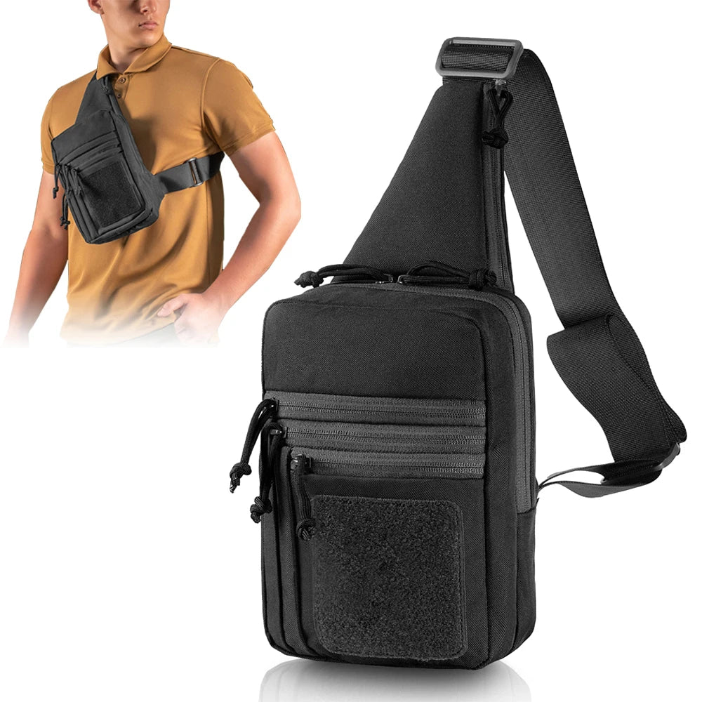 Tactical Pistol Gun Cross-body Shoulder Bag