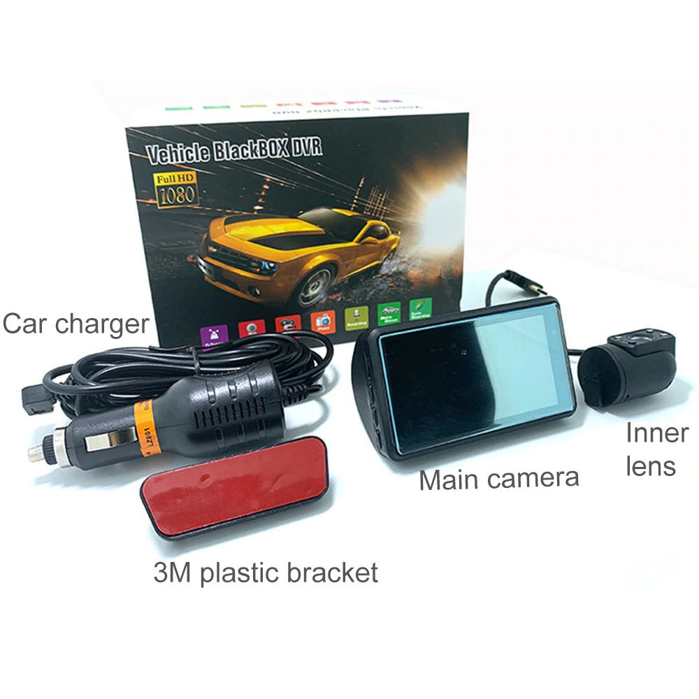 "Drive Safely and Securely with Our FHD Car DVR Dash Cam!"