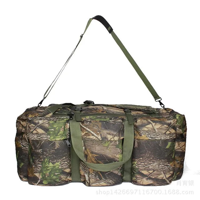 "ExpeditionMax 100L: The Ultimate Army Backpack for Outdoor Adventures and Travel"