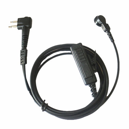10pcs 2 Pin Wire Surveillance Earpiece Headset Air Tube Acoustic Mic PTT For Motorola Two Way Radio Walkie Talkie Accessories