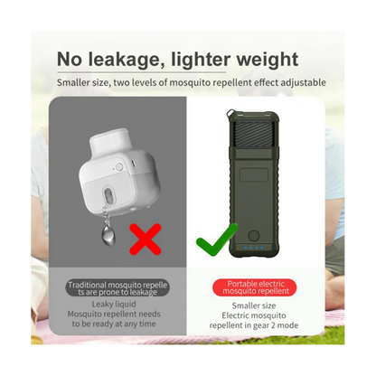1Pcs Portable Mosquito Repellent Heating Mosquito Repellent Fumigator Rechargeable Unit