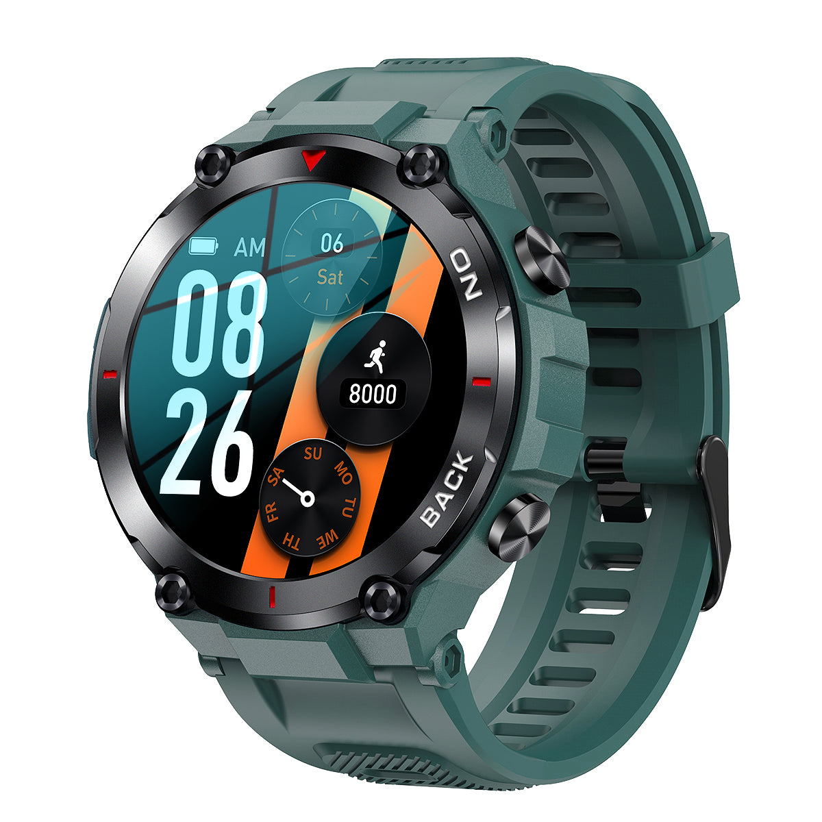 "Stay Ahead with K37 Smart Watch: GPS, Health Tracking & Female Cycle Reminder"