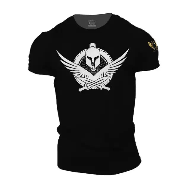 3D Printed Men's Spartan Short Sleeve T-Shirts