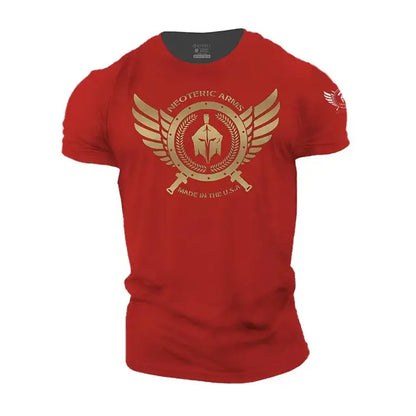 3D Printed Men's Spartan Short Sleeve T-Shirts