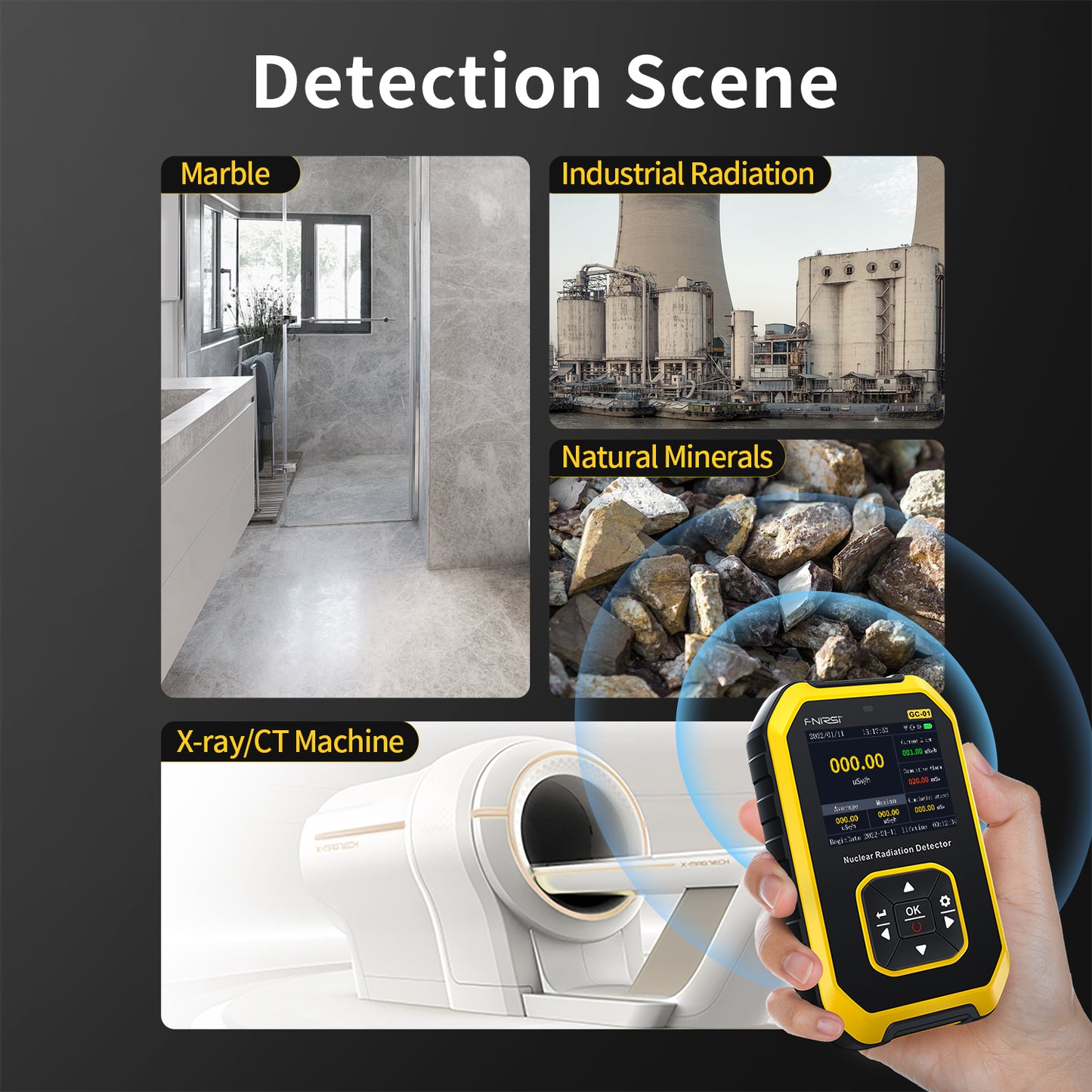 Nuclear Radiation Detector Professional