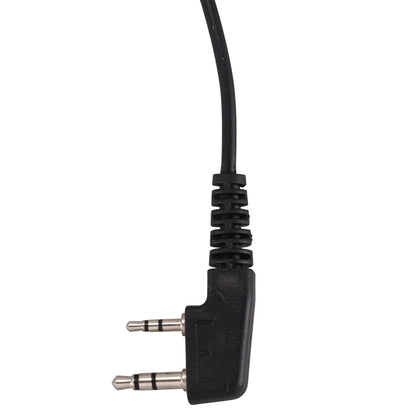 6X 2 Pin PTT MIC Headset Covert Acoustic Tube In-Ear Earpiece For Kenwood TYT Baofeng UV-5R BF-888S CB Radio Accessories