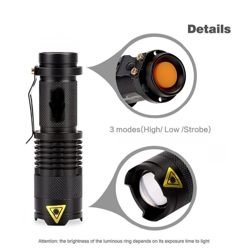 The Ultimate 2000LM Adjustable Military Tactical Flashlight - Master the Dark"