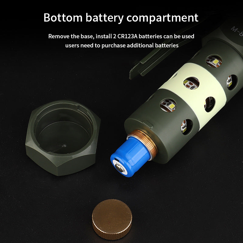 Premium Tactical M84 Grenade Torch for Outdoor Camping and Adventures - Xion Strategic