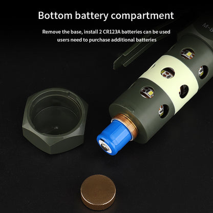 Premium Tactical M84 Grenade Torch for Outdoor Camping and Adventures - Xion Strategic