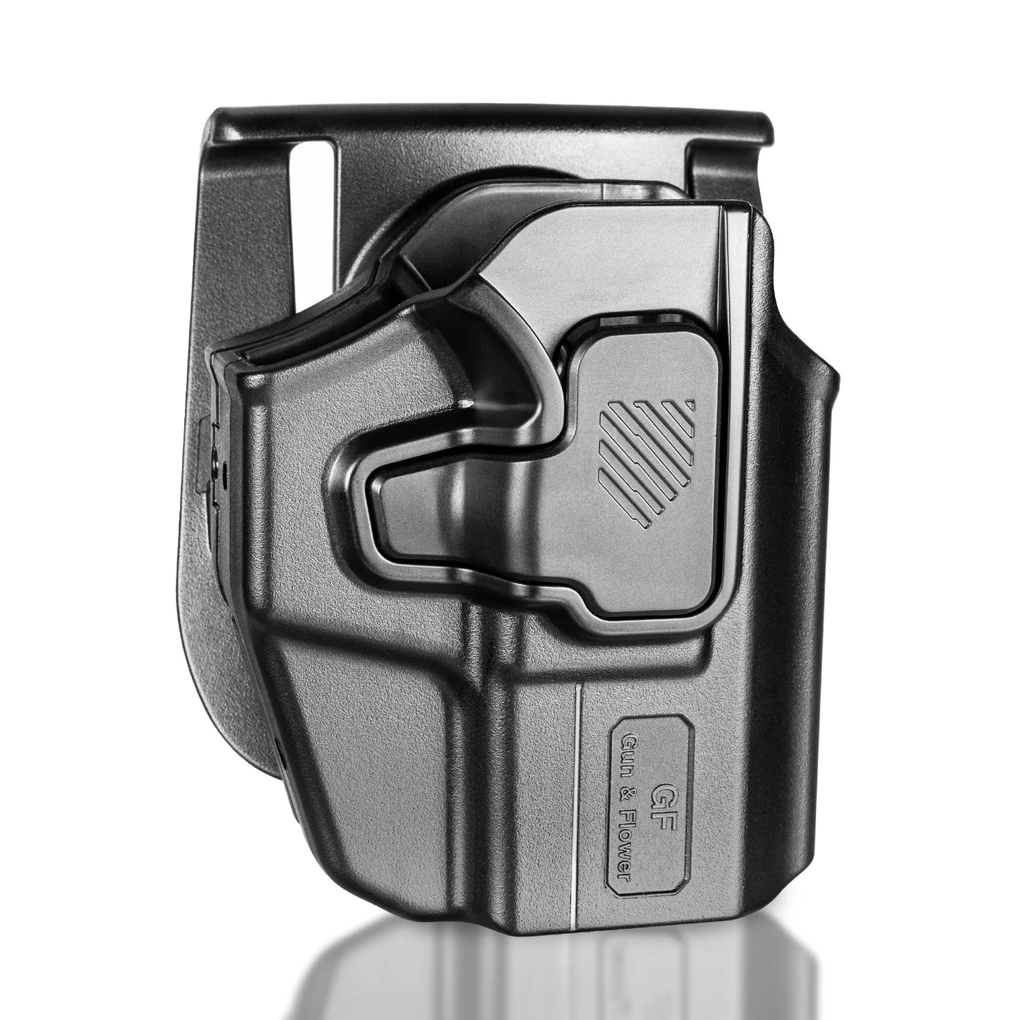 Universal Polymer OWB Holster for Glock/Taurus/Springfield/TARA/Walther/Ruger/S&W/Sig Sauer/CZ/SCCY Compatible with red dot