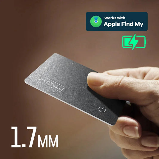 Tracking card wallet GPS locator for Apple Phones