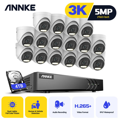 "VisionPro Elite: The Ultimate 3K Security Camera & DVR System for Unmatched Clarity and Intelligence"