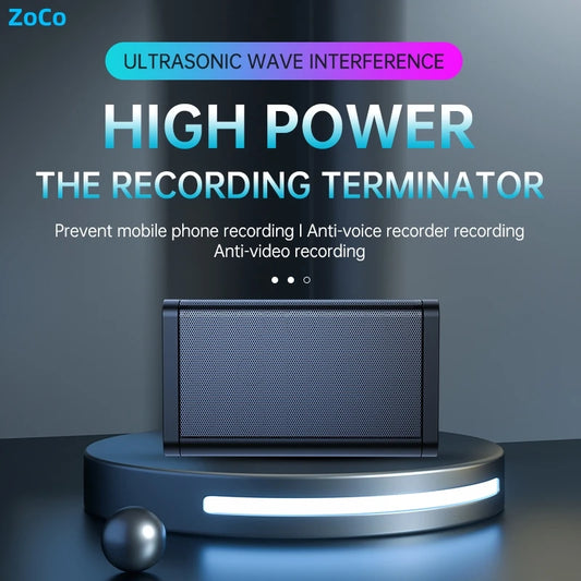 "SecureGuard F11: Ultimate High-Power Anti-Recording and Mobile Phone Jammer for Meetings"