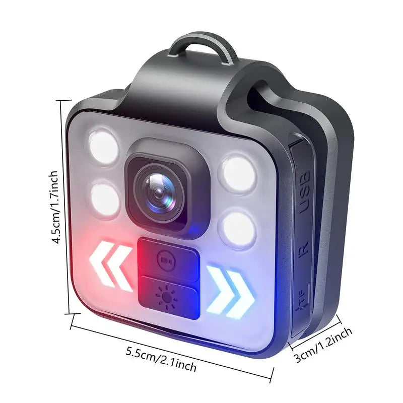 Body Camera DVR Flashlight
