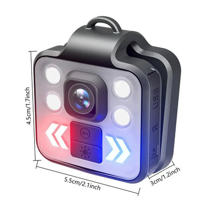 Body Camera DVR Flashlight
