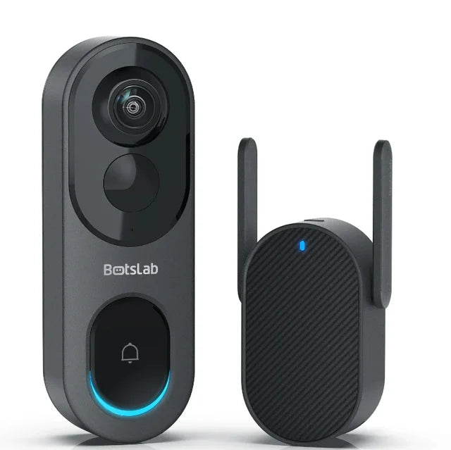 Fisheye Lens Video Doorbell  Wifi 2.5K 5MP