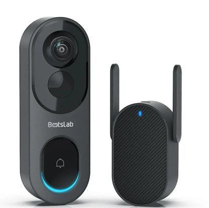 Fisheye Lens Video Doorbell  Wifi 2.5K 5MP