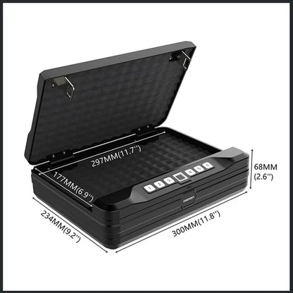 Portable Firearms Safe Box.
