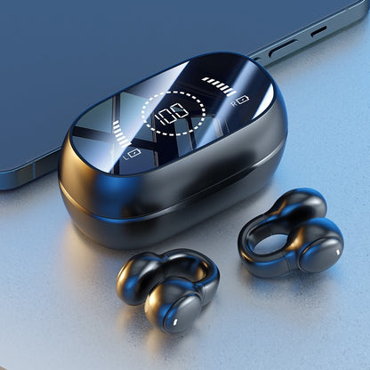 M47 Ear Clip Earphones Bluetooth  Bone Conduction Wireless Earphones