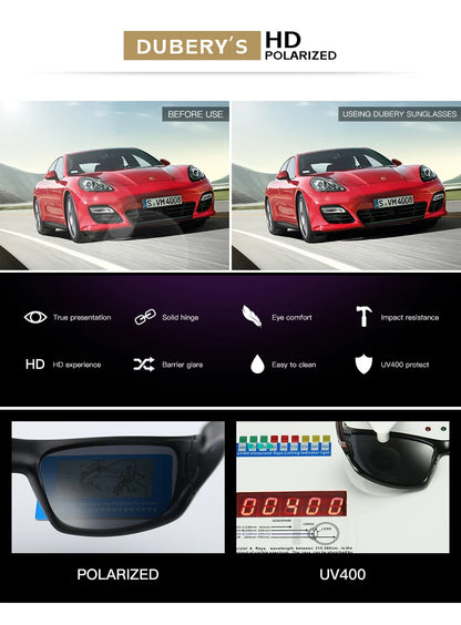 "DUBERY Oculos 120: Luxury Polarised  Vision Sunglasses for the Discerning Driver"