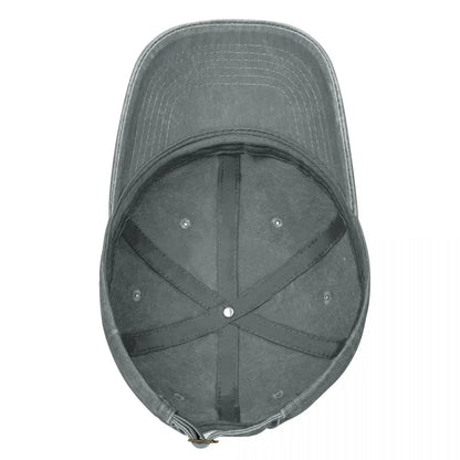 "Aim for Style: Distressed Denim Glock Tactical Shooting Baseball Caps"