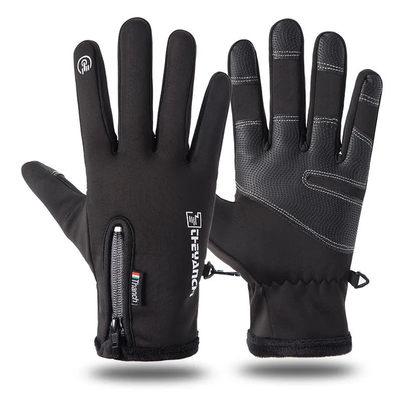 "ArcticShield Pro: Ultimate Waterproof & Cold-Proof Ski Gloves for Winter Warriors"
