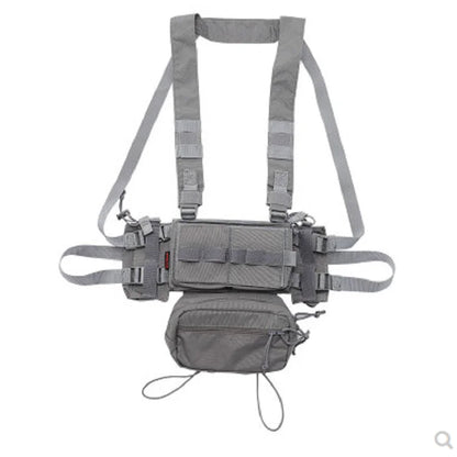 MK3 Tactical Classis Chest Rig Coyote  Multifunctional modular special training belly pocket for Tactical Vest