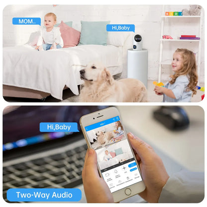 10X Zoom Dual Lens Auto Tracking WiFi CCTV Camera