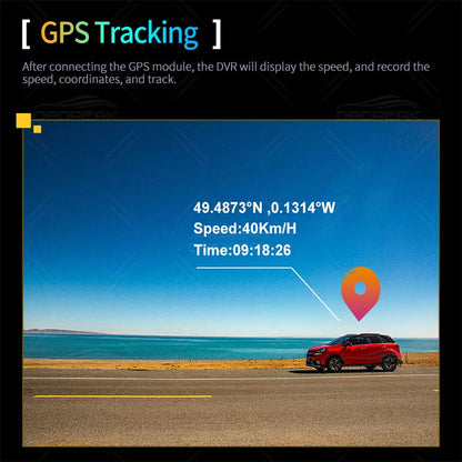 "K4 11.26" Carplay & Android Auto Enabled Dash Cam: Ultimate Driving Assistant"