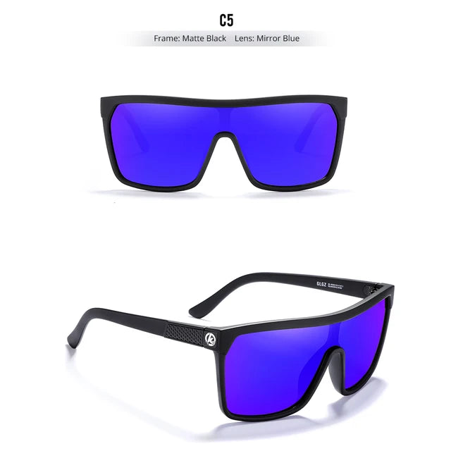 Experience Ultimate Comfort & Style with KDEAM One-Piece Polarized Sunglasses for Men & Women