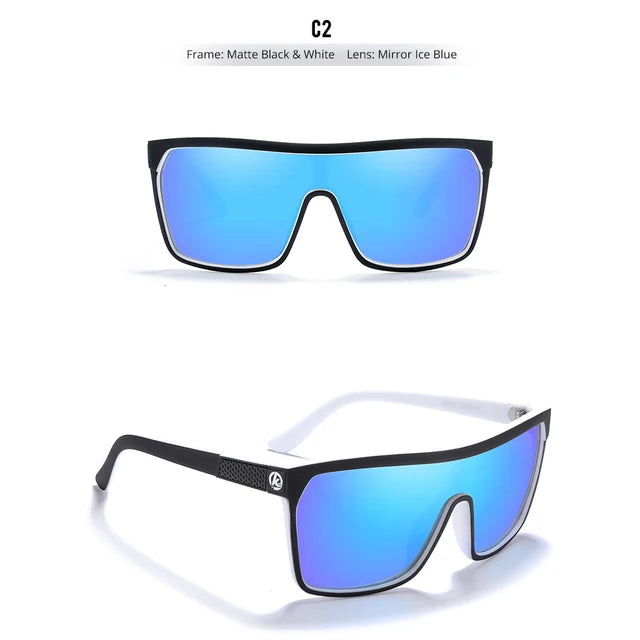 Experience Ultimate Comfort & Style with KDEAM One-Piece Polarized Sunglasses for Men & Women