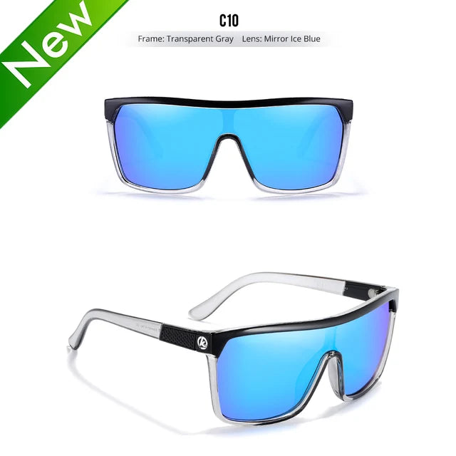 Experience Ultimate Comfort & Style with KDEAM One-Piece Polarized Sunglasses for Men & Women